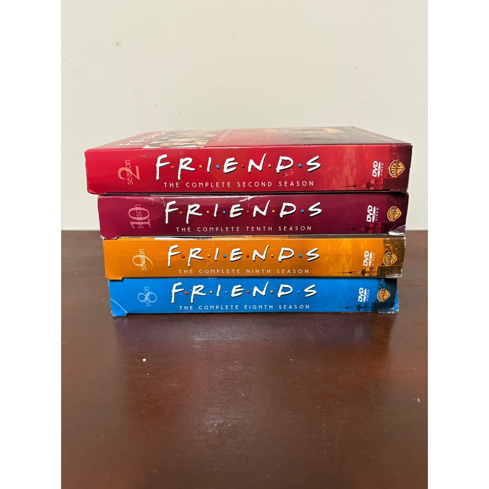Friends The Complete Seasons 2 8 9 10 DVD Bundle Warner Home Video Sitcom Lot